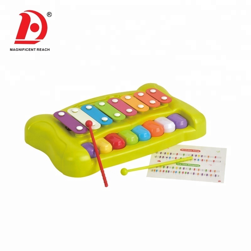 HUADA 2023 Children Cheap Plastic Musical Instrument Kids Piano Keyboard Mini Marimba Toy