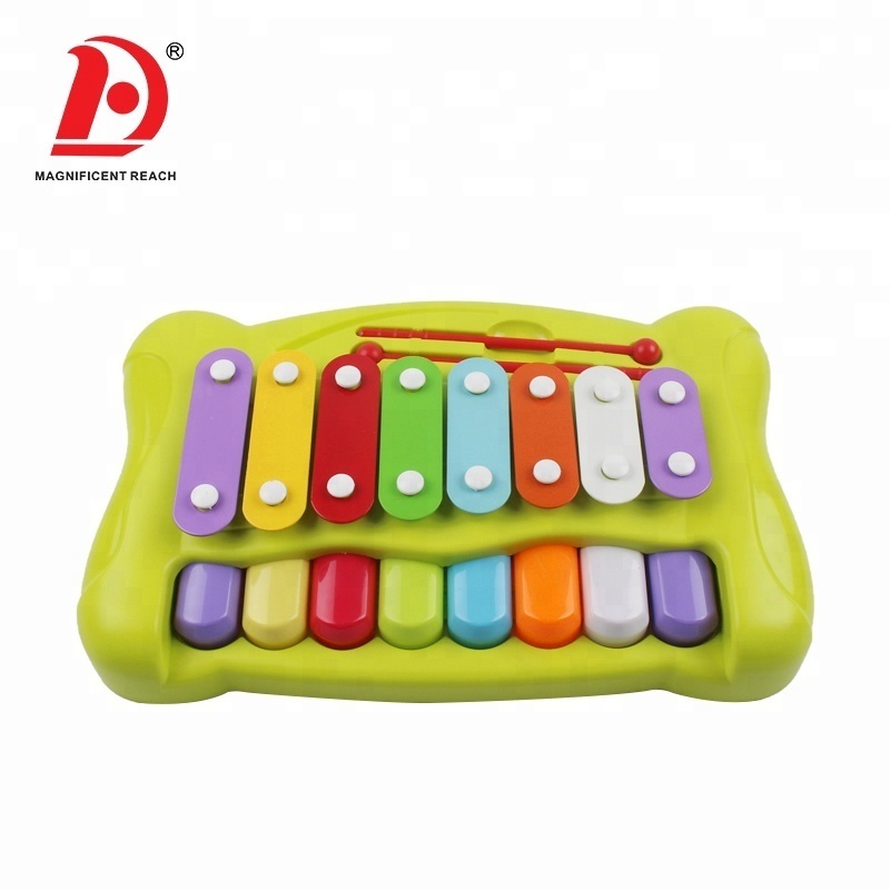 HUADA 2023 Children Cheap Plastic Musical Instrument Kids Piano Keyboard Mini Marimba Toy