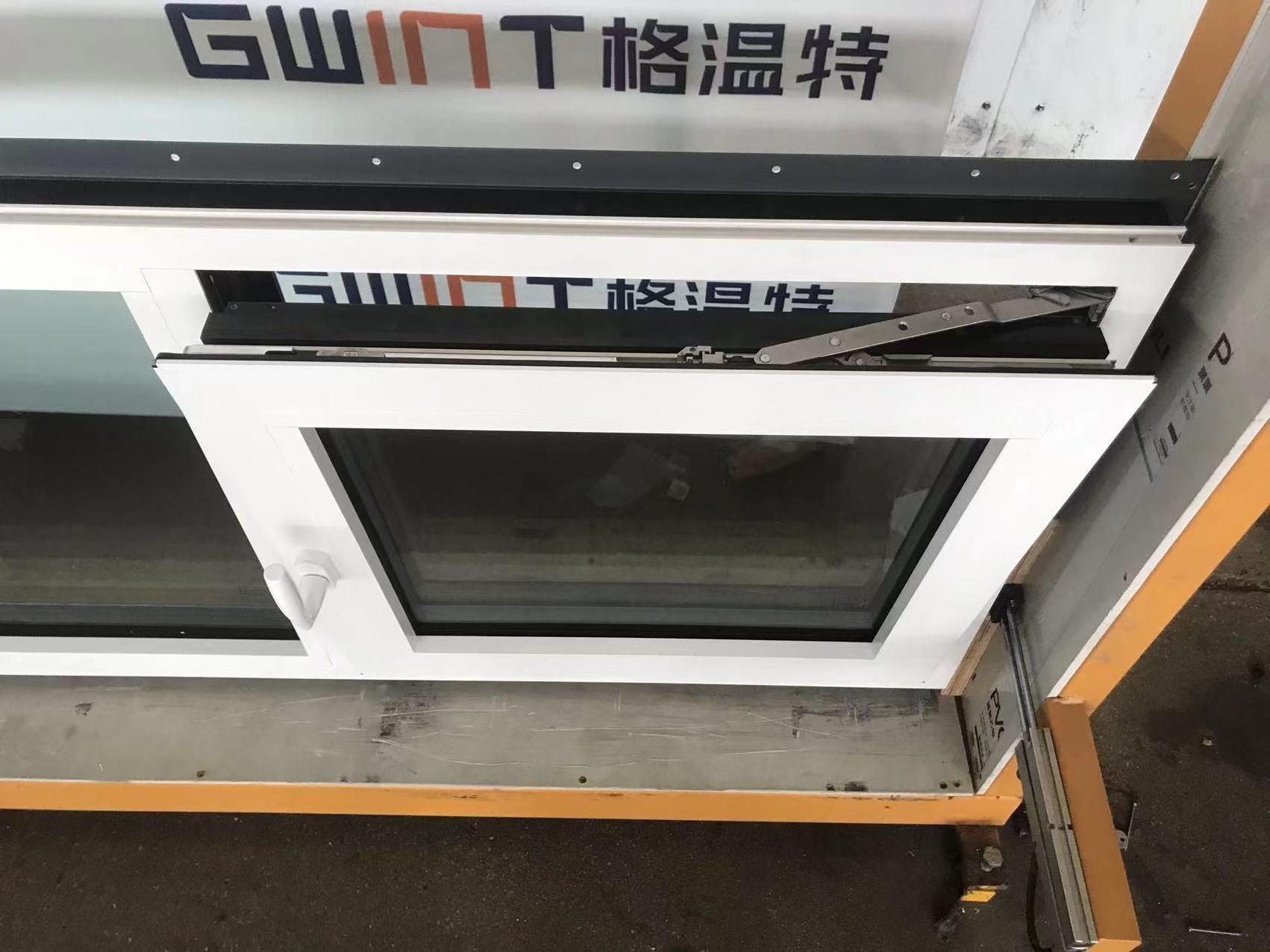 GWINT Inswing Window High Quality Thermal Broken Aluminium Casement Windows Slim Frame Inswing Window For Bed