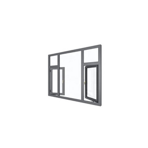 GWINT Inswing Window High Quality Thermal Broken Aluminium Casement Windows Slim Frame Inswing Window For Bed