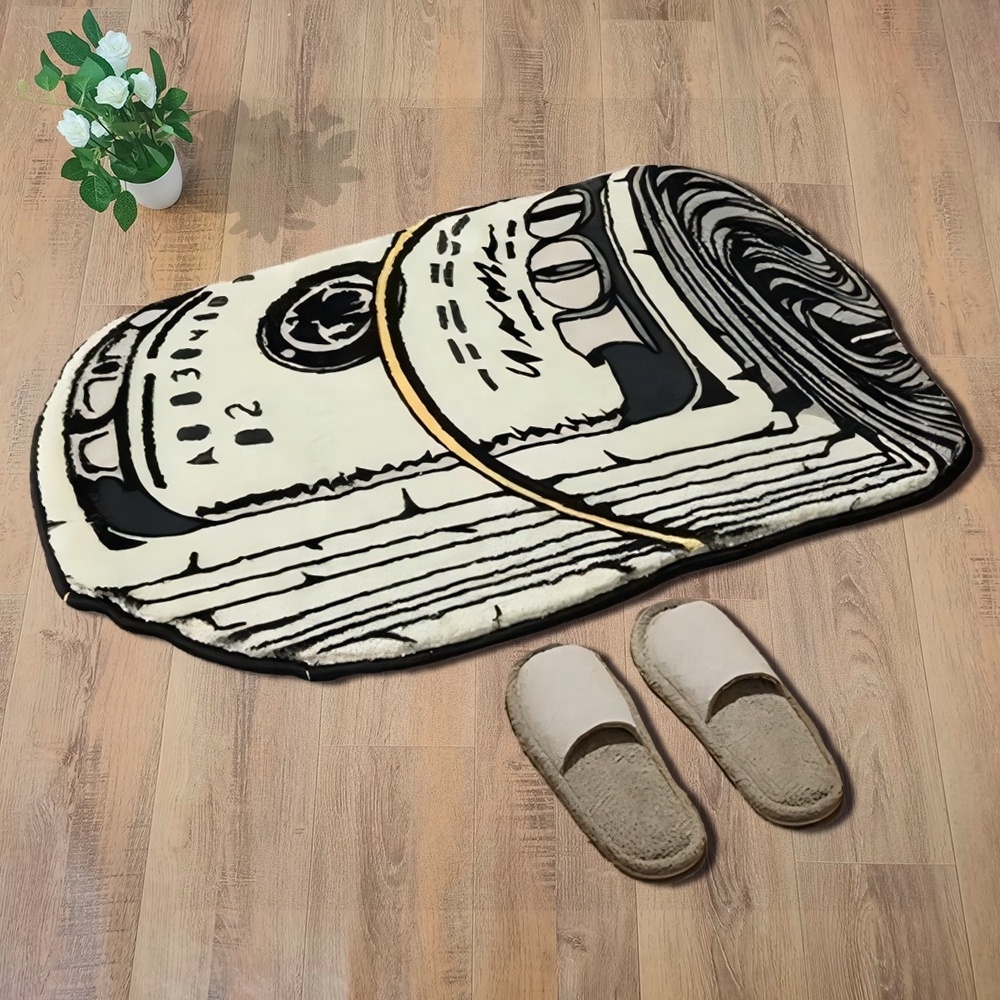 Hypebeast Modern Money Bag Rug Design Dollar Rug Acrylic Carpet