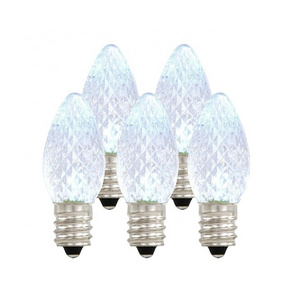 Cool white c7 c9 led christmas light replacement wedding led bulbs