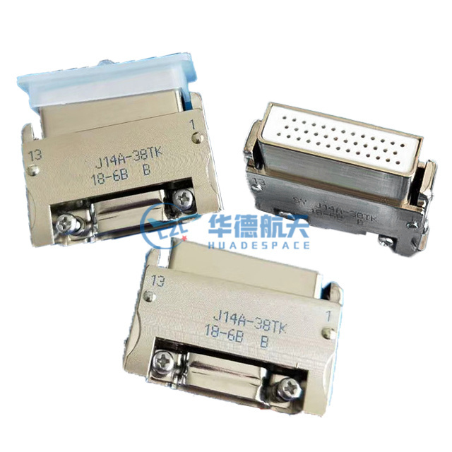 38 Pin J14A-38TK Quick lock type J14A Series J14A-38ZJ/ZK factory outlet Rectangular Electrical Connector plug