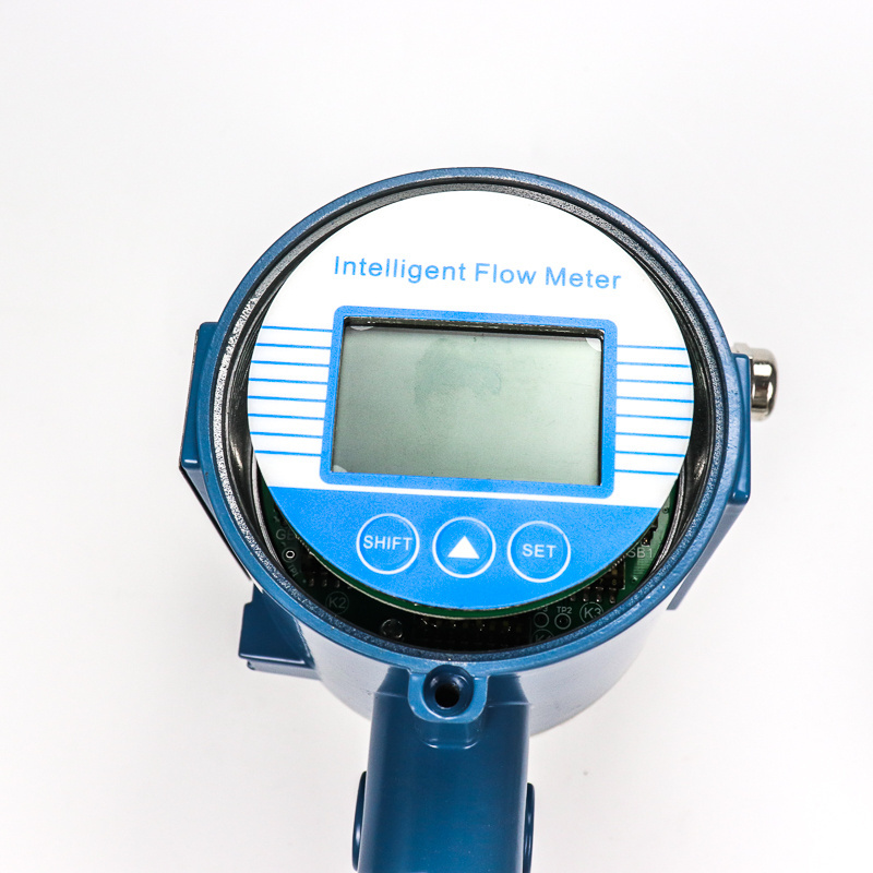 4-20mA RS485 digital water Electromagnetic Flow meter magnetic flowmeter with LED display used for sewage