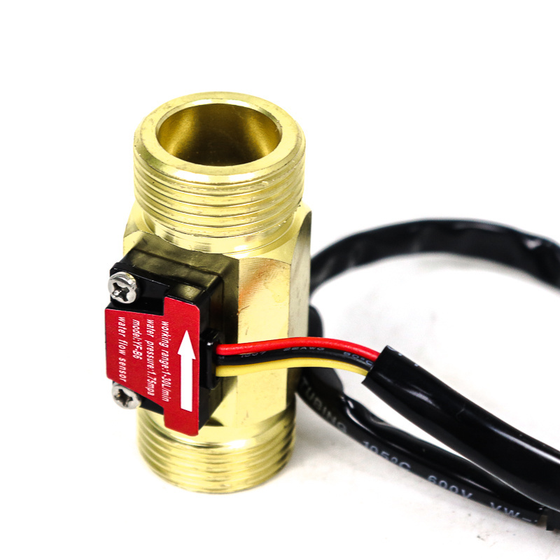 Brass Water Flow Control Switch G3/4 Flow Sensor