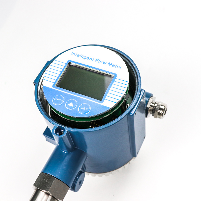 4-20mA RS485 digital water Electromagnetic Flow meter magnetic flowmeter with LED display used for sewage