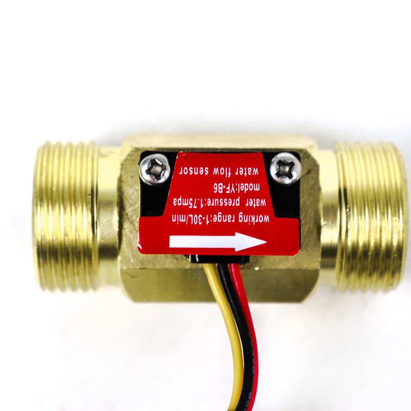 Brass Water Flow Control Switch G3/4 Flow Sensor