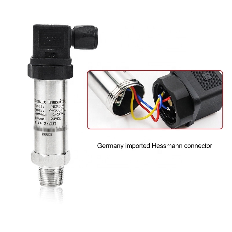 24v 4-20ma hydraulic oil water pressure sensor / transducer / pressure transmitter