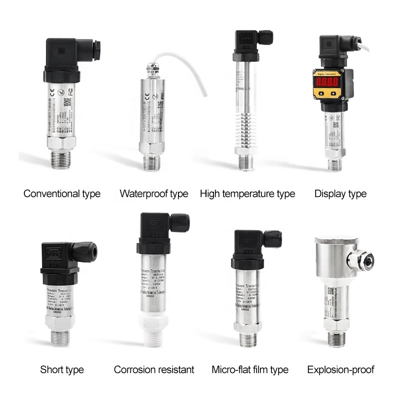 24v 4-20ma hydraulic oil water pressure sensor / transducer / pressure transmitter