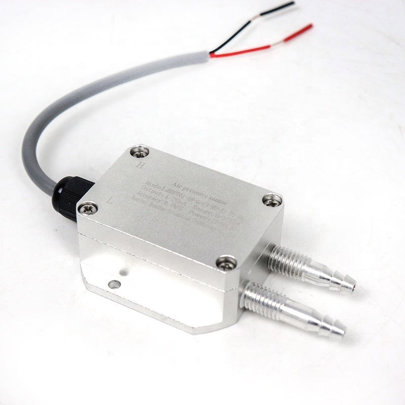 Digital Air Wind Differential Pressure Transmitter / Pressure Sensor 4-20ma 0-5V Oil Water Gas 4-20ma 1-5v.0-10v RS485 -20℃~+60℃