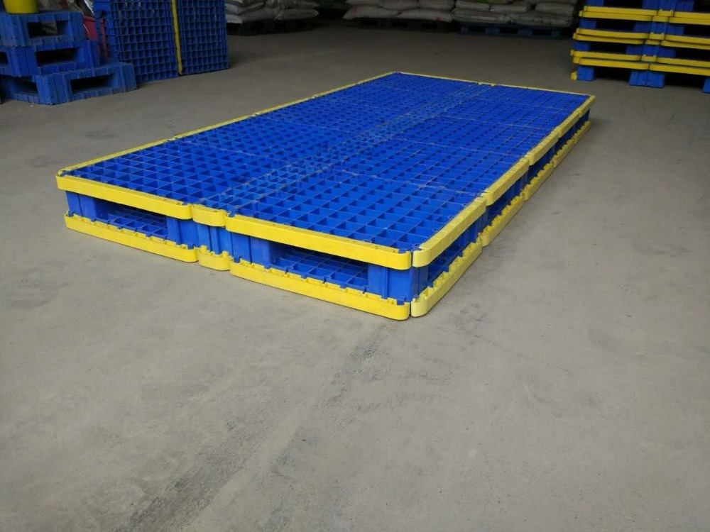 Large size plastic pallet heavy duty spliced pallet for sale