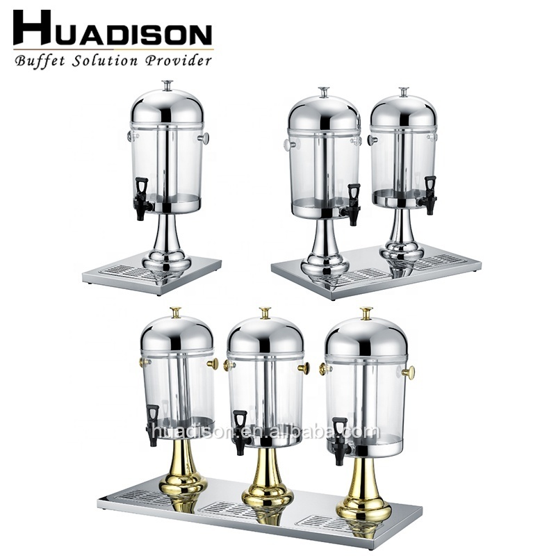 Huadison other hotel price stock hot and cold milk tea/beverage drink dispenser /catering juicer for 16L