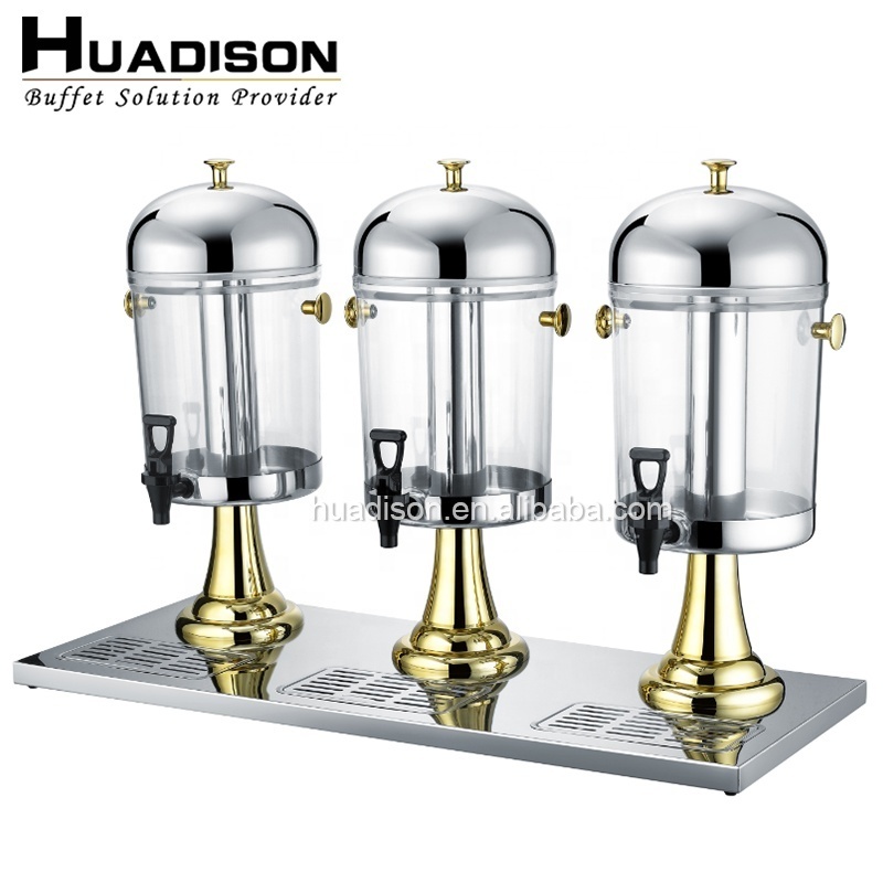 Huadison other hotel price stock hot and cold milk tea/beverage drink dispenser /catering juicer for 16L