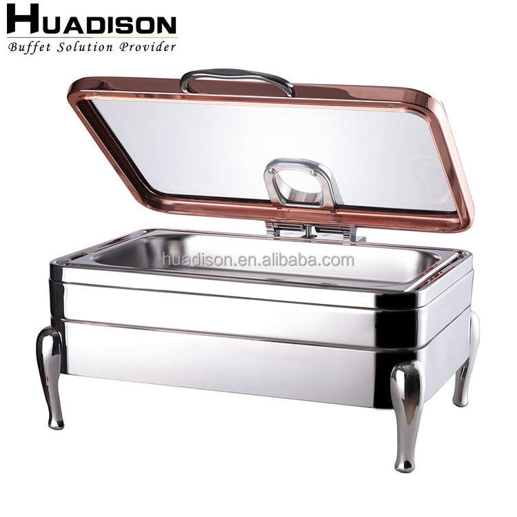 Huadison Buffet Equipment Hot pot Food Warmer Server Set Buffet Catering Stainless Steel Chafing Dish Buffet Set