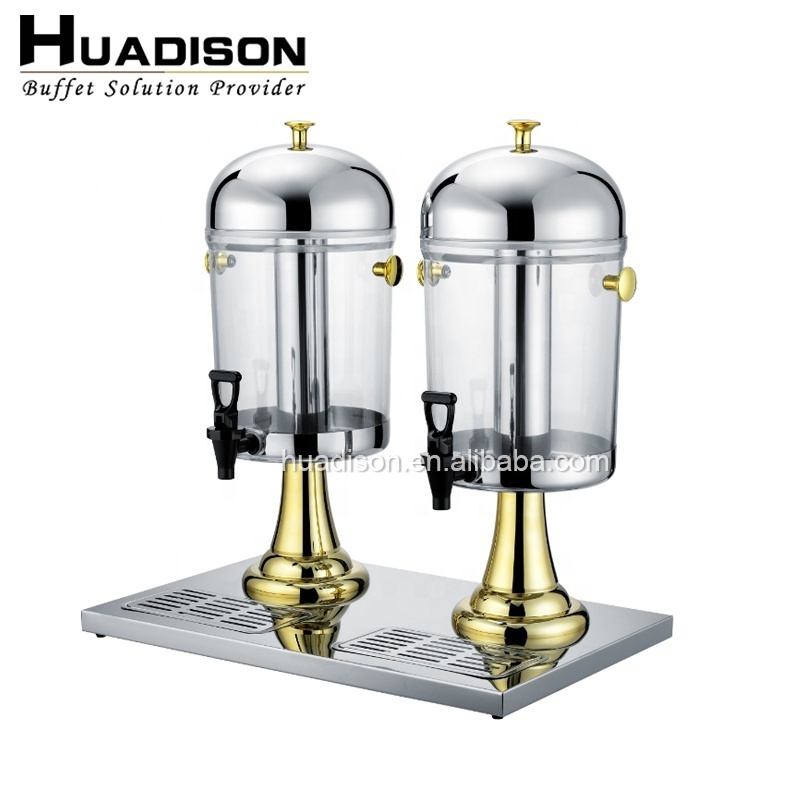 Huadison other hotel price stock hot and cold milk tea/beverage drink dispenser /catering juicer for 16L