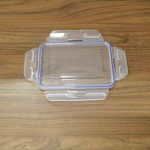 Food Storage Container With Lid Plastic 4 keys locked container