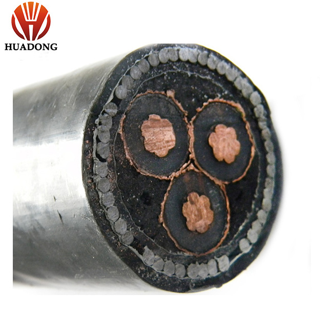 aluminum cable 240mm xlpe 4 core armoured cable 120mm