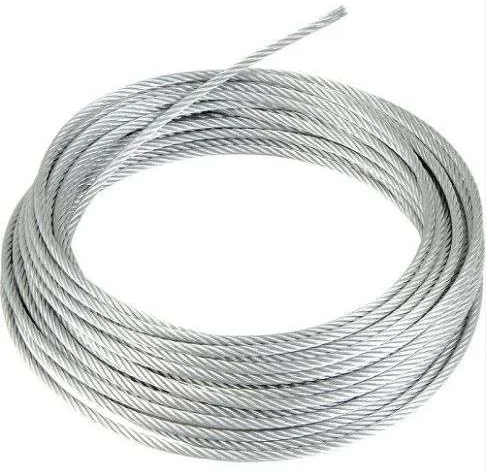 GSW-High Tensile Galvanized Steel Wire Rope 7*7-3.0mm 7*19-5.0mm 7*19-2.5mm