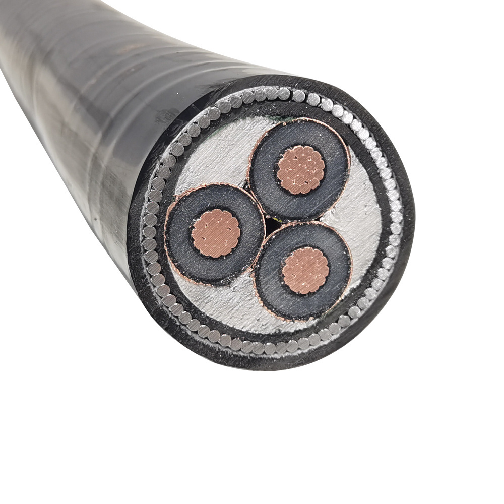 11kv 15kv 3 Core 95mm 120mm 150mm 185mm 240mm Xlpe Cable Copper MV Underground Xlpe Power Cable