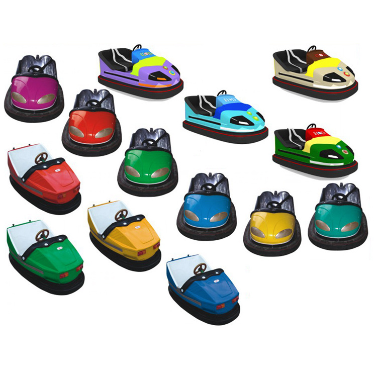 Amusement park rides electric bumper cars for kids