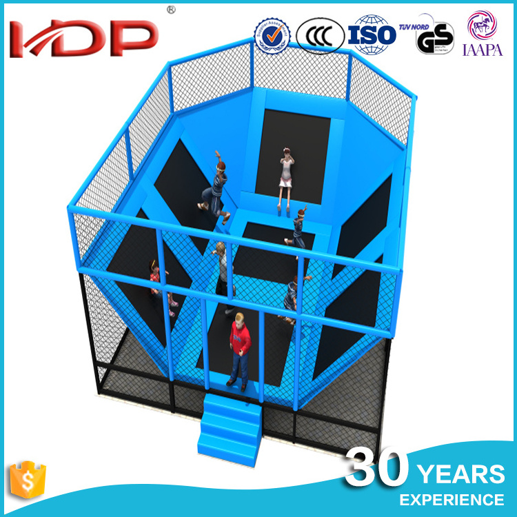 Kids cheap small indoor jumping  trampoline park equipment