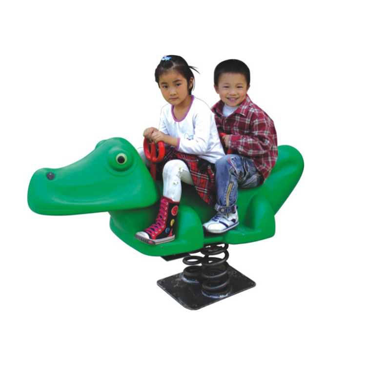 HUADONG Environmentally friendly outdoor animal toy electric rocking dinosaur