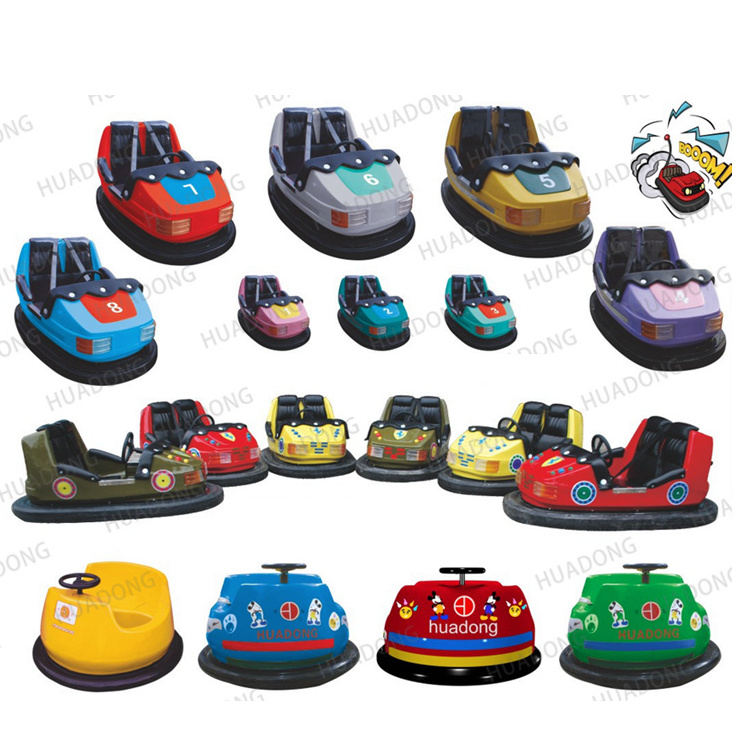 Amusement park rides electric bumper cars for kids