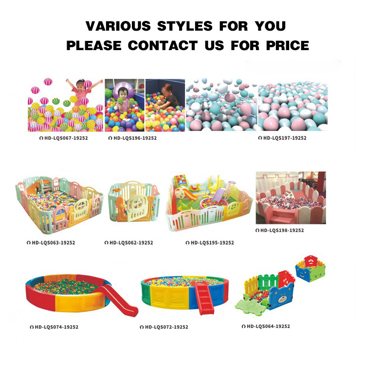 Folding Kids Indoor Color Toddler Plastic Fence large panels adults Baby Playpens For Children