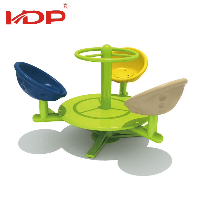 Factory new design children amusement outdoor park exercise playground equipment merry go round for kids