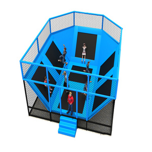 Kids cheap small indoor jumping  trampoline park equipment