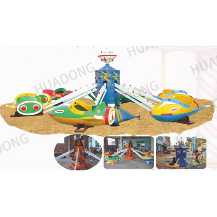 New Popular Kids Commercial children revolve toy carousel horses Rides Electrical Merry Go Round