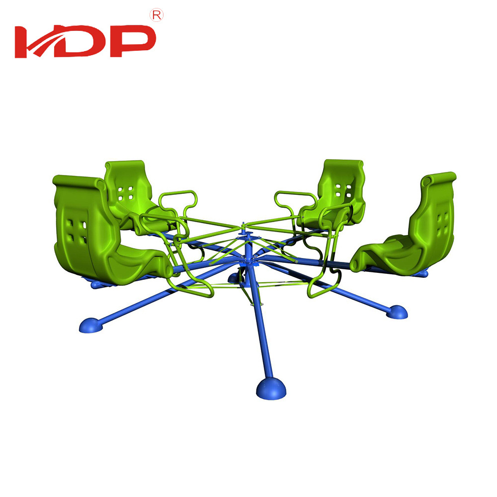 Factory new design children amusement outdoor park exercise playground equipment merry go round for kids