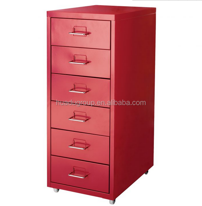 Index Card mini metal storage cabinet locking / steel documents cabinet