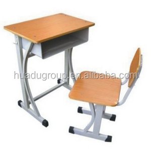 Classroom Furniture Student Single Desk And Table Chair, Study Table And Chair Set School Furniture