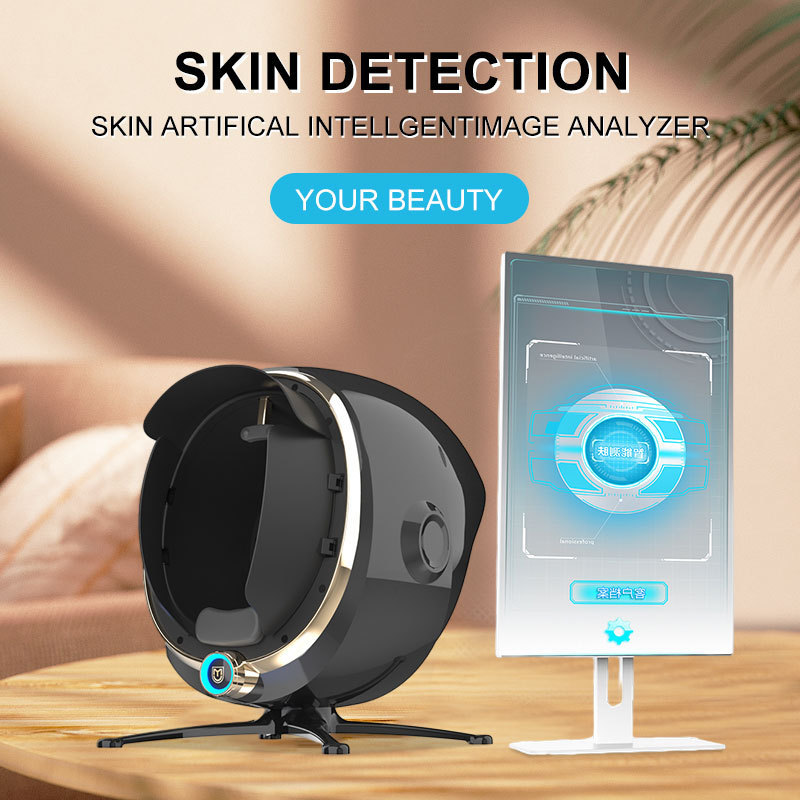 Portable 3d Ai Face Skin Diagnostics Analyzer Facial Tester Scanner Magic Face Mirror Device Skin Analysis Skin Analyzer Machine