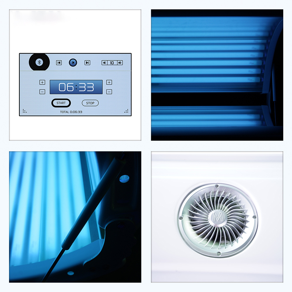 Factory Price Automatic Sunshine Tanner Tanning Bed UVA UVB Sunbed Full Body Tanning Machine For Commercial