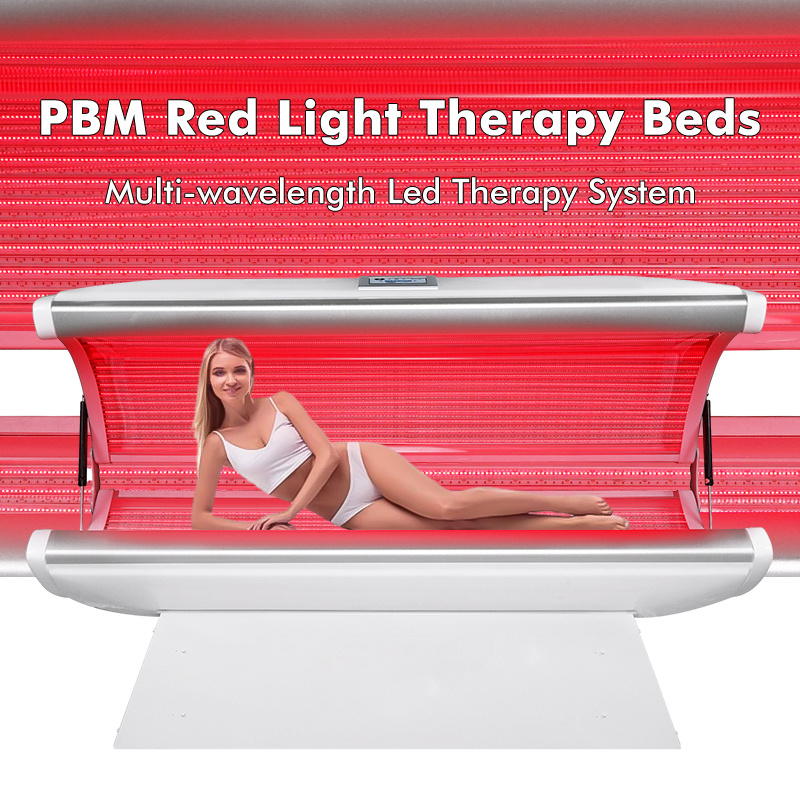 129mw/Cm2 Pdt Led Photon Light Therapy Machine Device 660nm 850nm Infrared Red Light Therapy Bed For Sale