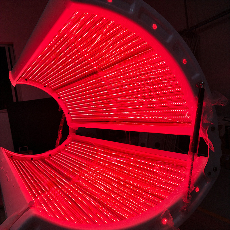 129mw/Cm2 Pdt Led Photon Light Therapy Machine Device 660nm 850nm Infrared Red Light Therapy Bed For Sale