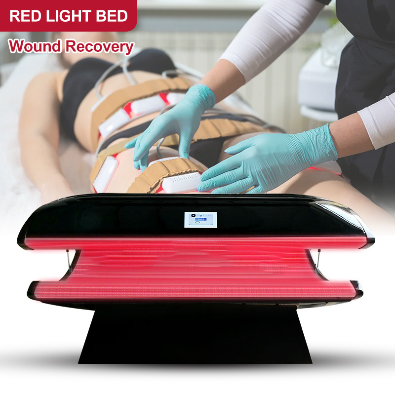 129mw/Cm2 Pdt Led Photon Light Therapy Machine Device 660nm 850nm Infrared Red Light Therapy Bed For Sale