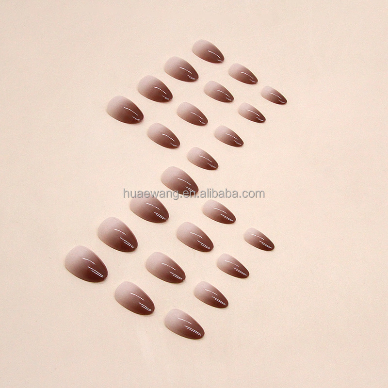 Press On Acrylic False Nail Tips Gradient Nails 2g Nail Tip Glue