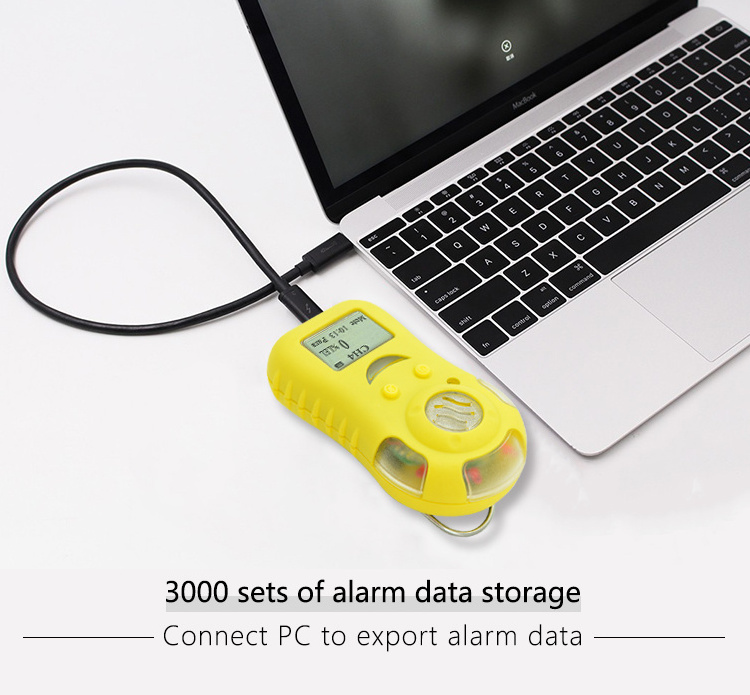 Atex explosion proof Handheld Ammonia NH3 Gas Detector meter monitor with data logger