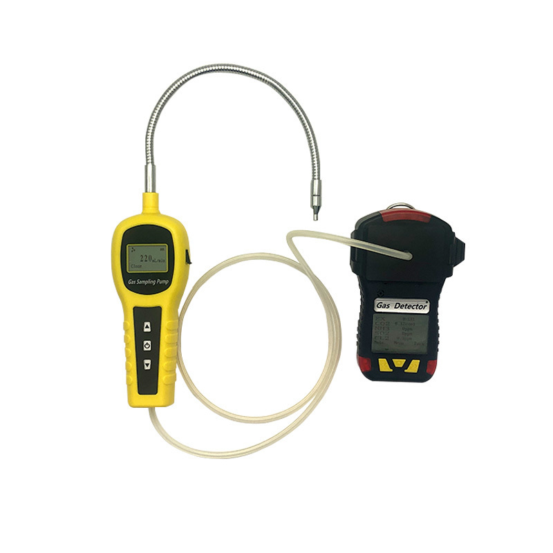 CE ATEX Portable multi biogas detect analyzer with external pump and data logger