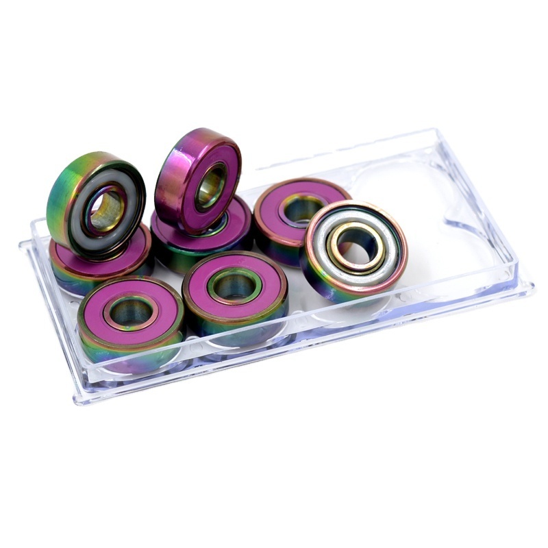 High precision Waterproof Longboard Bearing Deep Groove Ball Bearing 608zz 608 2rs