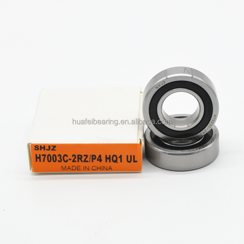 SHJZ Hybrid ceramic bearing H7003C-2RZ-P4-HQ1-UL angular contact ball bearing