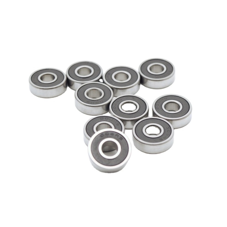 High speed Chrome Steel ball bearing rubber seals 8X22X7mm Deep Groove Ball Bearing 608 608RS