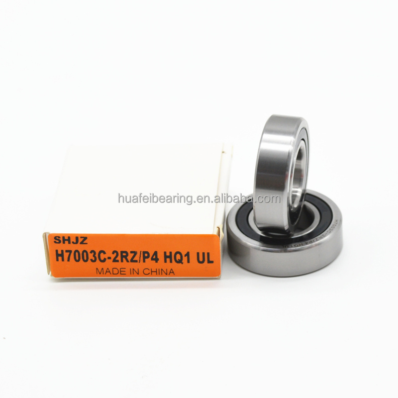 SHJZ Hybrid ceramic bearing H7003C-2RZ-P4-HQ1-UL angular contact ball bearing