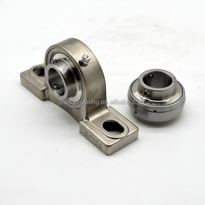 Factory Price Pillow Block Bearing SP 205 UC205 UCP 205 Stainless Steel Insert Bearing With Housing