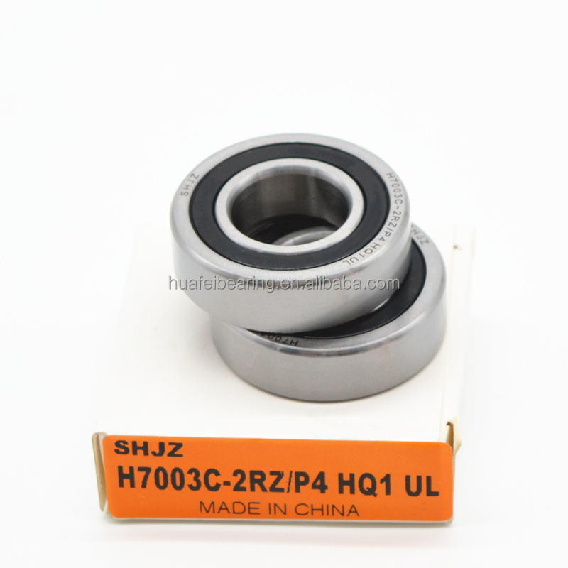 SHJZ Hybrid ceramic bearing H7003C-2RZ-P4-HQ1-UL angular contact ball bearing