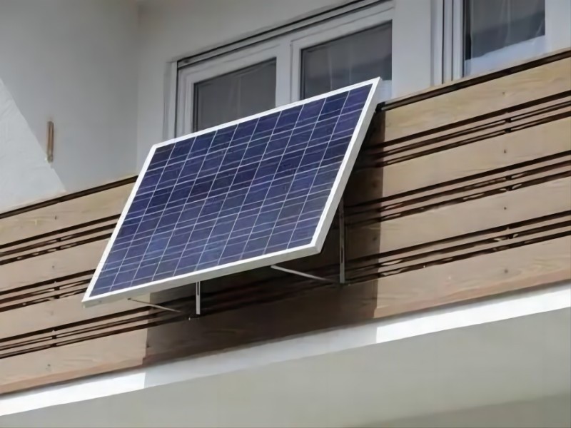 Europe Germany Black Solar Panel Power Energy 800w Mount Balcony Mounting Solar System Kit 600w 800w 1kw On Grid Solar Pane