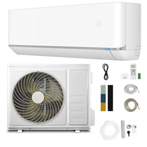 Wall Mounted Mini Split Air Conditioner 9000Btu 12000 Btu 24000Btu Household Inverter Air Conditioning Ductless AC Unit